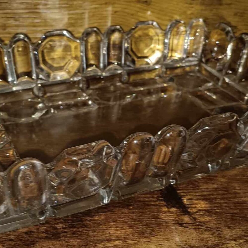 Beautiful Crystal Clear Faucet Jewel Tray